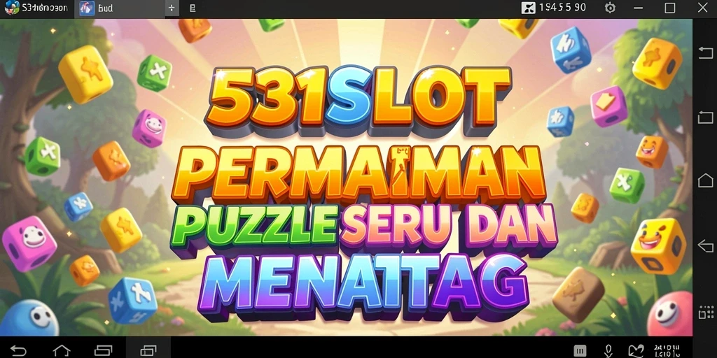 Tampilan gameplay <strong>531SLOT</strong> yang menarik dengan tantangan puzzle seru.