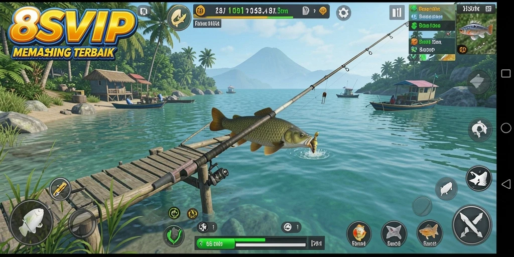 Tangkapan ikan besar dalam permainan 8SVIP yang mendebarkan.