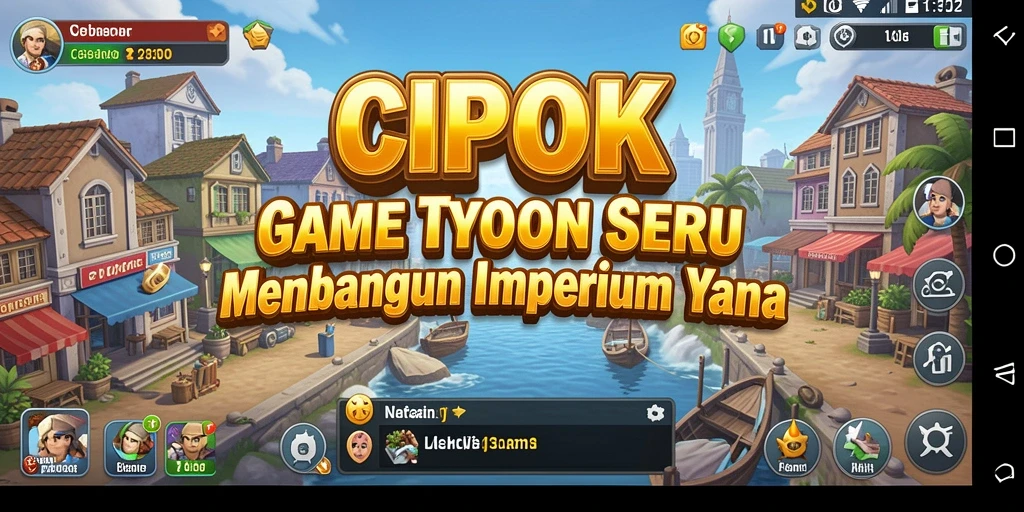 Tampilan gameplay CIPOK yang menarik dan imersif.