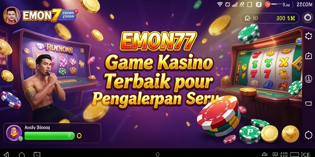 Tampilan gameplay menarik dari EMON77 yang menawarkan pengalaman kasino terbaik.