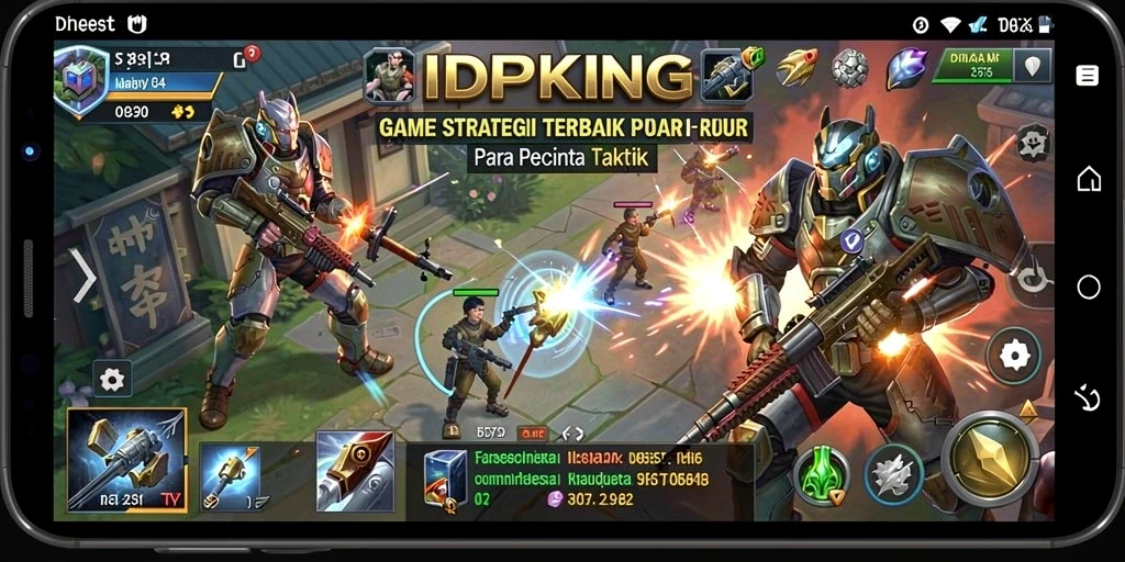 Screenshot IDPKING menampilkan aksi strategi yang mendebarkan.