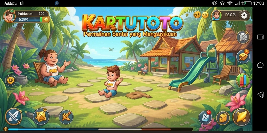 Tampilan gameplay KARTUTOTO yang menarik dan menghibur.