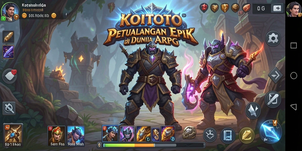 Screenshot gameplay KOITOTO yang menampilkan aksi seru dalam dunia ARPG.
