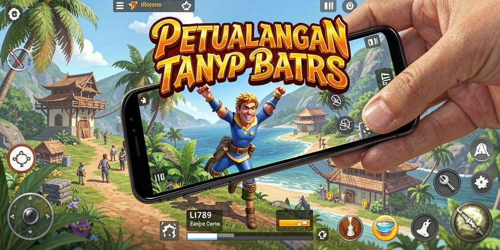 Gameplay menakjubkan di dunia terbuka LI789 yang luas.