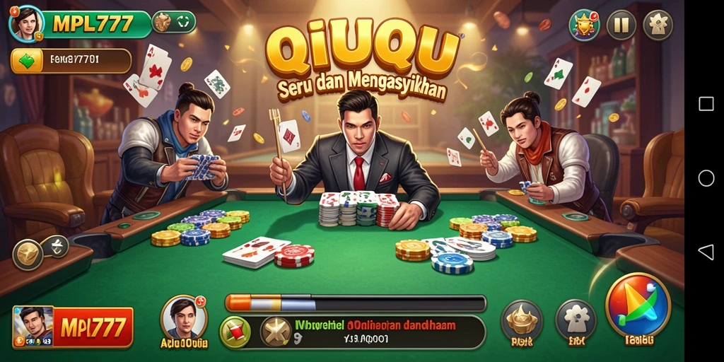 Tampilan screenshot dari gameplay QiuQiu MPL777 yang seru.