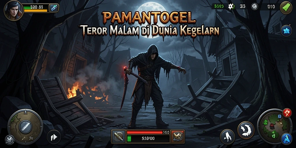 Tangkapan layar menampilkan momen menegangkan dalam gameplay PAMANTOGEL.