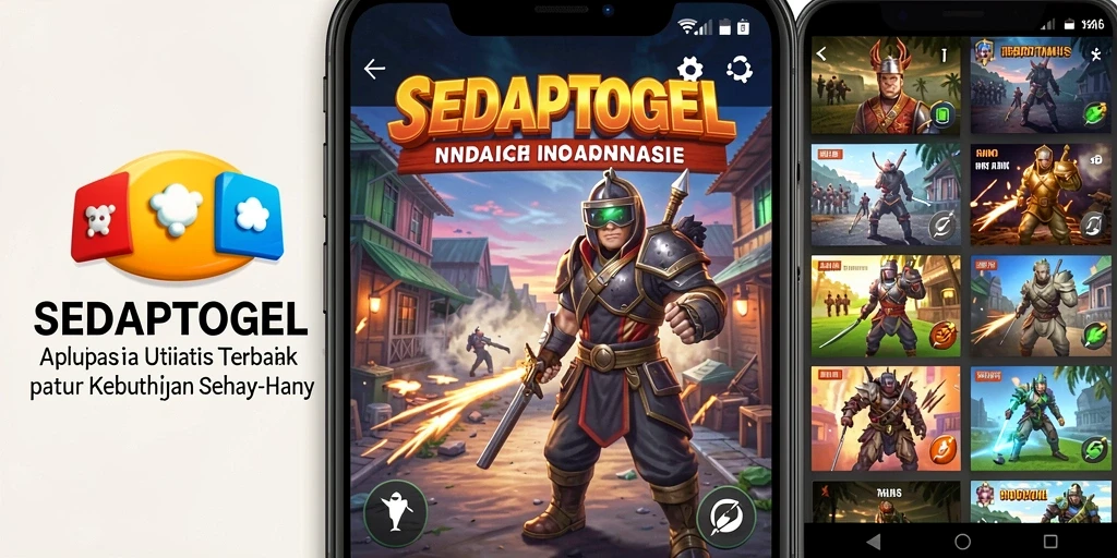 Tampilan antarmuka SEDAPTOGEL yang sederhana dan efektif.
