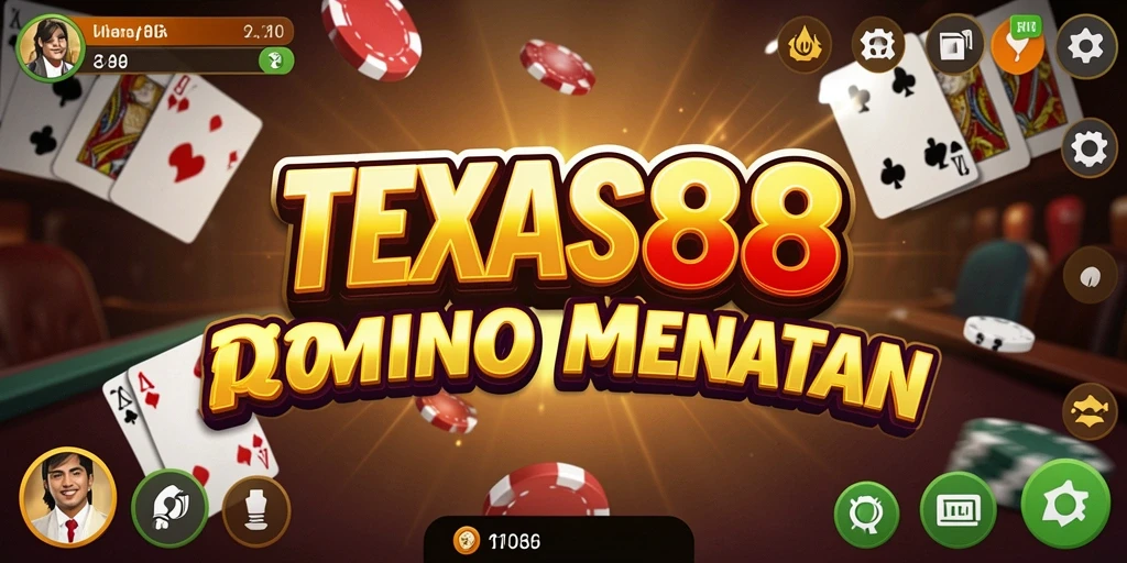 Tampilan gameplay domino yang menarik dan interaktif.