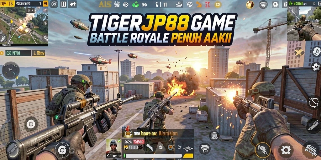 Tampilan gameplay seru di TIGERJP88 saat berjuang untuk bertahan hidup.
