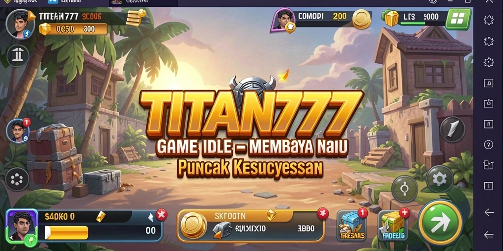 Tampilan gameplay TITAN777 yang seru dan mengasyikkan.